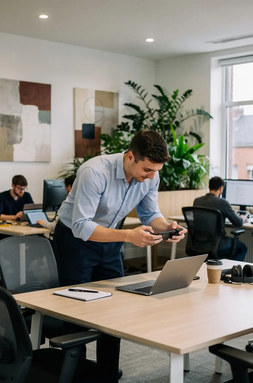 Color temperature influences mobile photography lighting techniques.