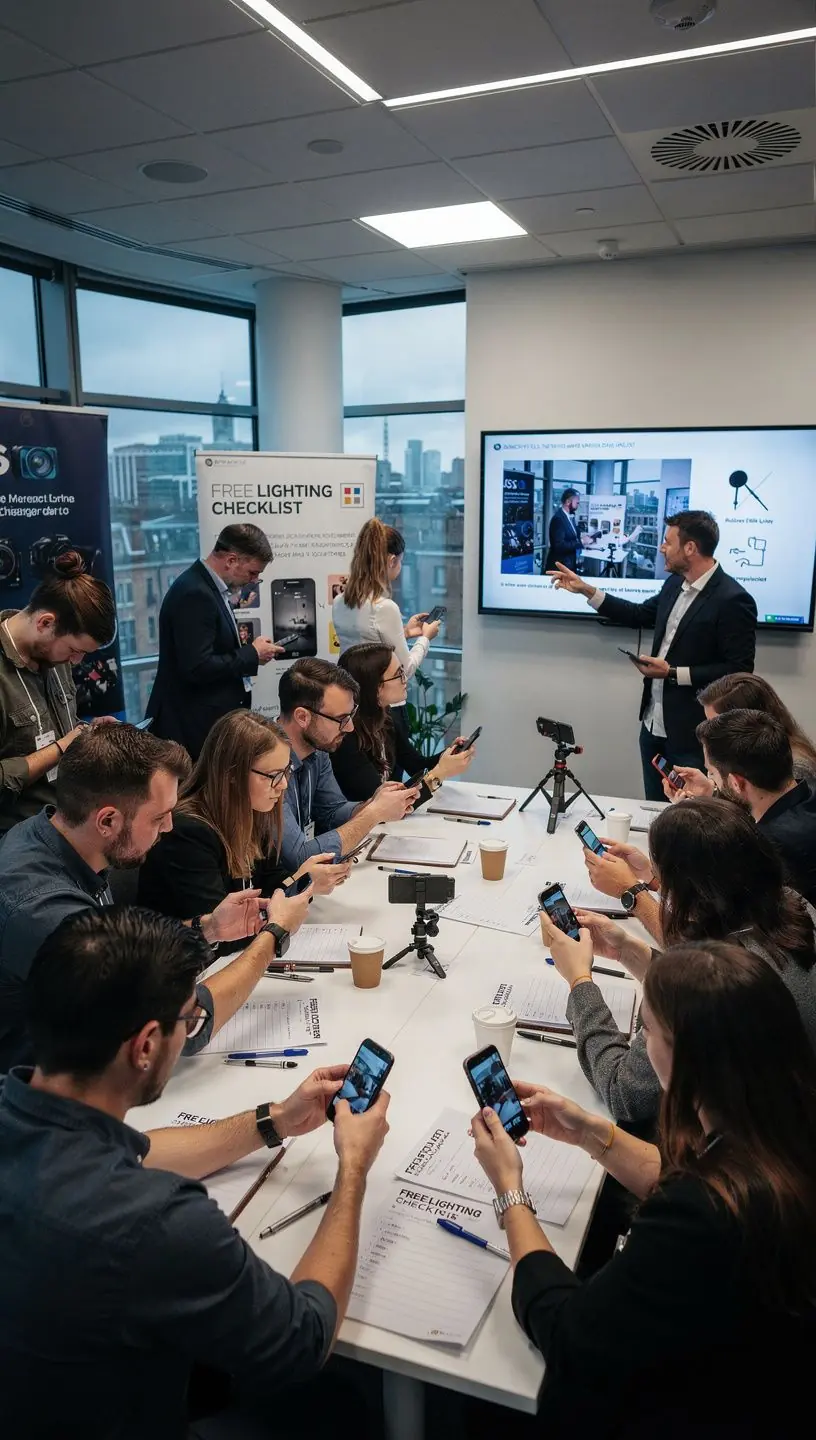 Professional team collaboration